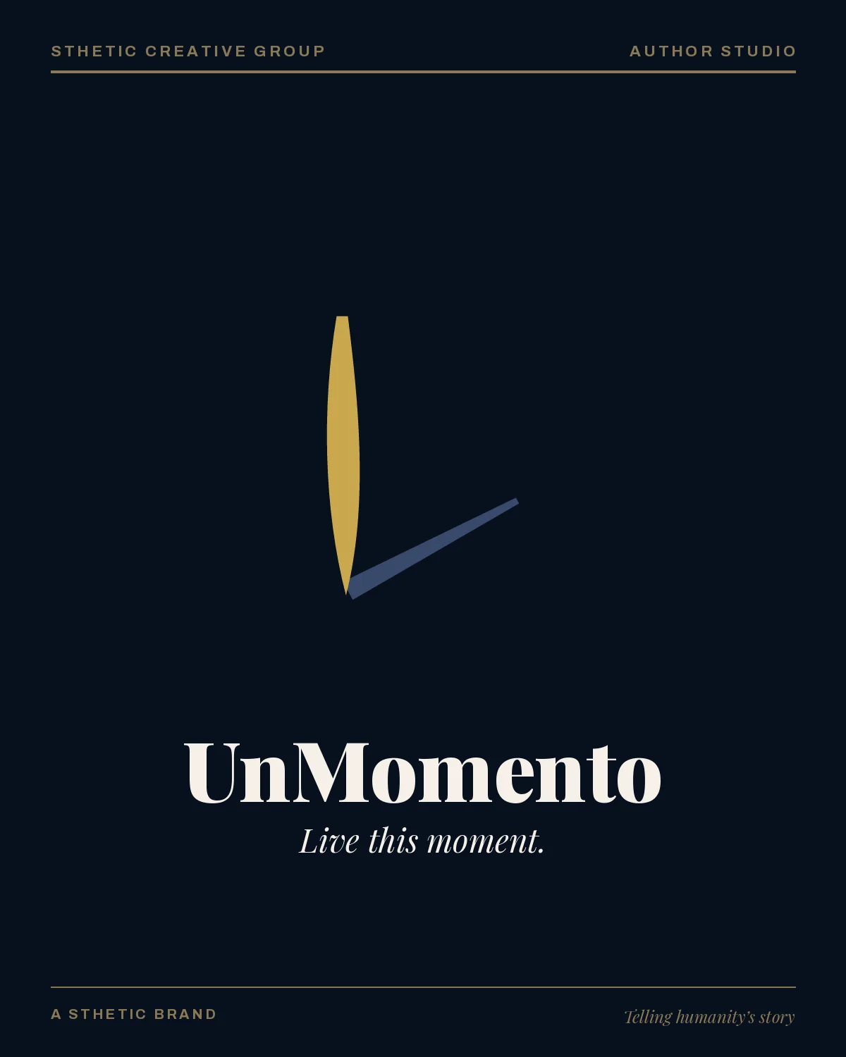 A screenshot of the live unmomento.net home page.